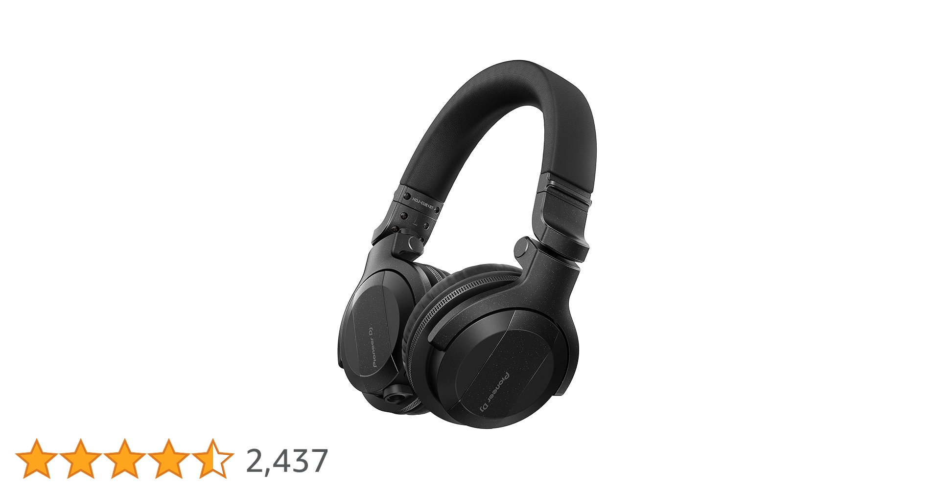 Pioneer DJ HDJ-CUE1BT ブラック ヘッドホン Pioneer DJ HDJ-CUE1 BT | 低価格ワイヤレスDJヘッドホン